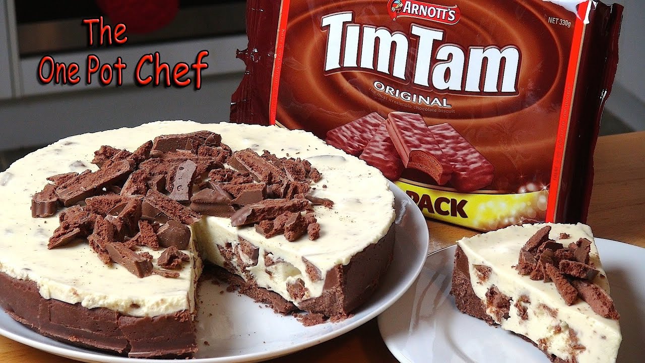 Recipe for tim tam cheesecake