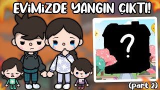 Evi̇mi̇zde Yangin Çikti?Part 2 Toca Life World Toca Tecna