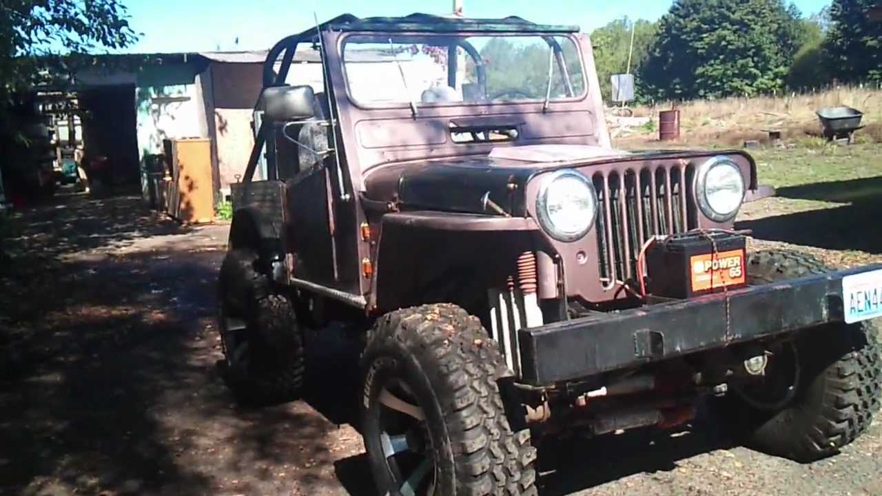 1950 Jeep Willys 4X4 YouTube