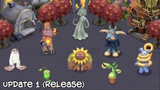 Light Island Evolution - Update 1-8 Full Songs My Singing Monsters