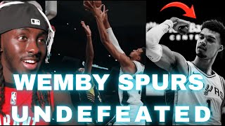 Wemby Leads 5-0 Spurs.. Mvp Ready? Spurs Vs Pacers Highlights Reaction