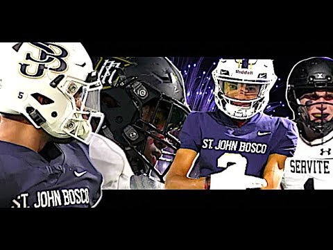 π₯π₯#1 Team in America St John Bosco BATTLE for Trinity League title vs a talented Servite squad