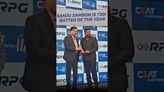 Sanju Samson Wins A Special Award And Dedicates It To His Wife Charu