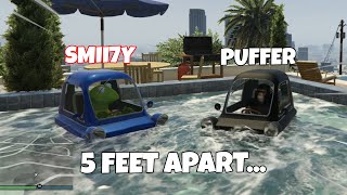 Bigpuffer, Smii7Y And Blarg Free Roam Modded Gtav For 18 Minutes