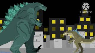 Godzilla Earth Vs Lordverse Zilla Dinomania Version Fanmade Battle Animation