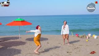 Bangtan Bomb Playing Beach Volleyball Türkçe Altyazılı
