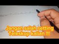 Cara setting/zeroing teleskop agar tahu perkenaan mimis di berbagai jarak. Untuk pemula !!!