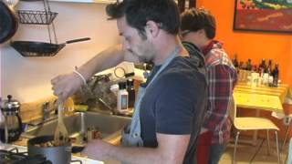 Morgan S. makes white bean stew on "I Will Cook"