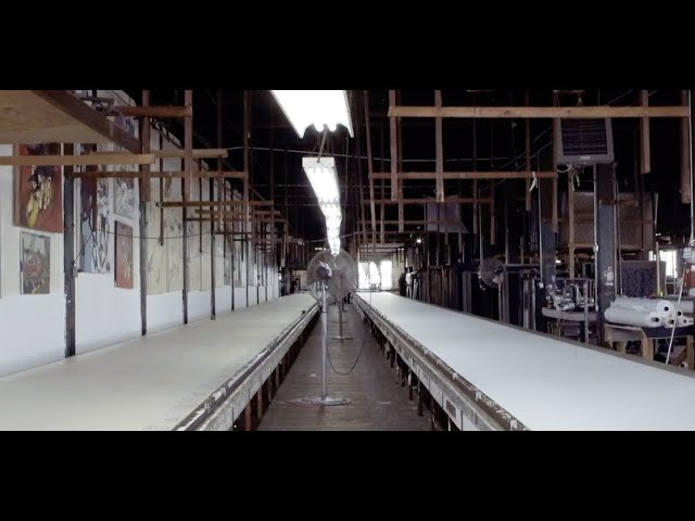 Textile print shop in NYC keeping the tradition of hand screen printing alive!