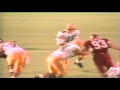 Oregon QB Danny O'neil 10 yard run vs. Utah 9-21-1991