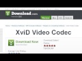 How-To Use Xvid Codec