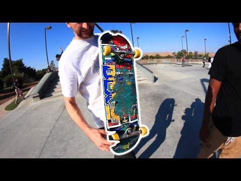 WORST BOARD AT THE PARK | TREFLIP TO WIN A NEW BOARD!