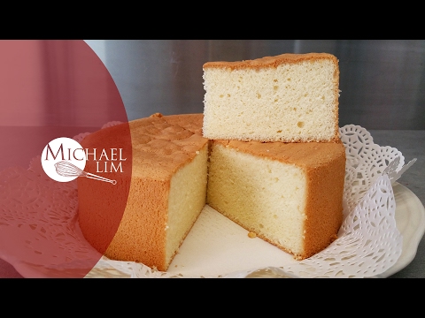 VIDEO : vanilla sponge cake - facebook: http://www.facebook.com/belmerlion for those who likes chiffonfacebook: http://www.facebook.com/belmerlion for those who likes chiffoncakeand has no tube pan/angel food pan, this is might ...