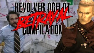 Every Time Revolver Ocelot Betrays Someone in the Metal Gear Solid Series