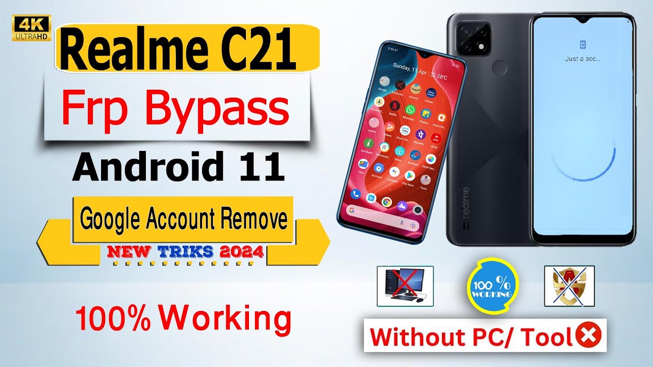 Realme C21 FRP Bypass|| Realme c21 FRP/Google Lock Realme C21 FRP Bypass|| Realme c21 FRP/Google Lock