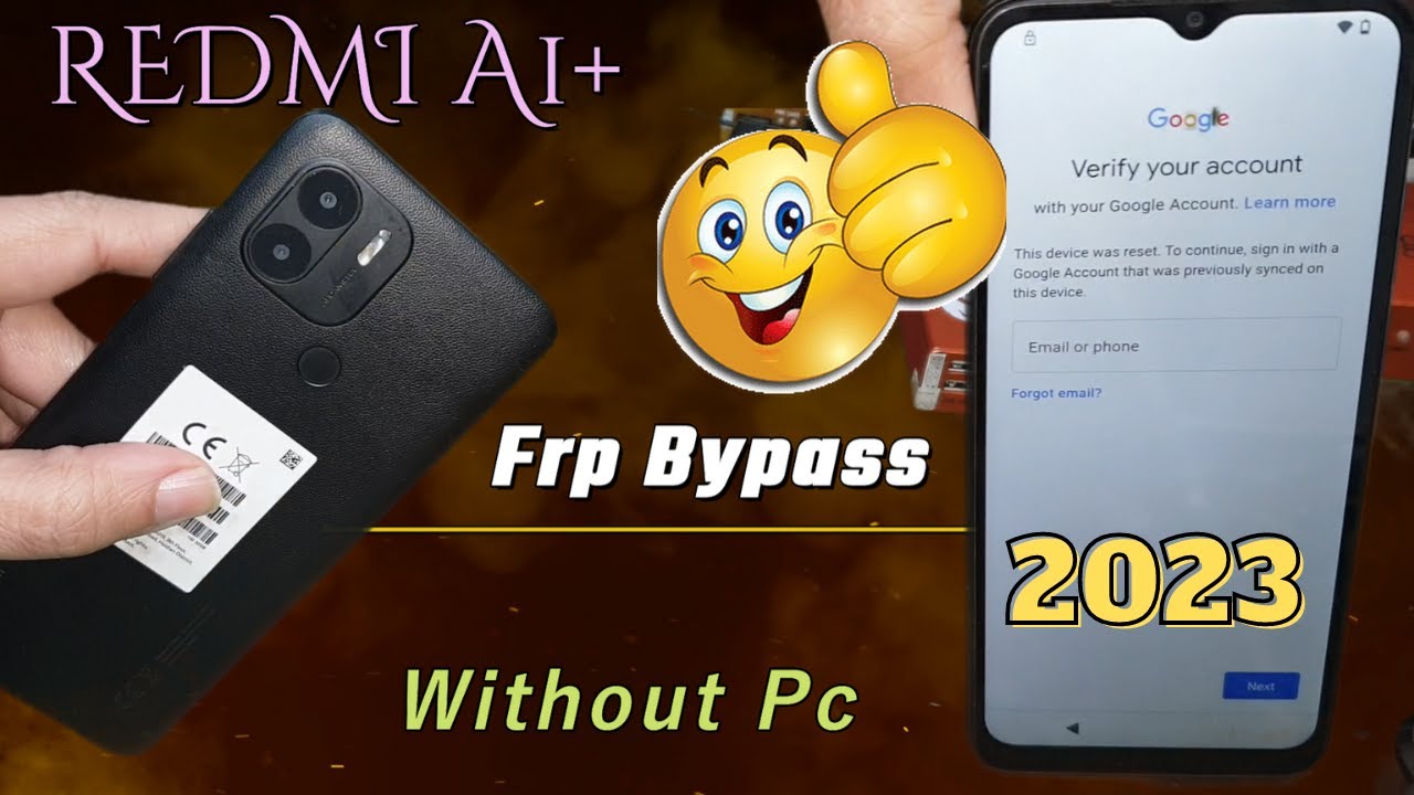 Redmi A1+ Frp Bypass/Google Account Without Pc /All Redmi A1+ Frp Bypass/Google Account Without Pc /All
