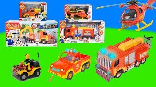 Fireman Sam Unboxing New Hollywood Hero Jupiter Fire Truck For Kids