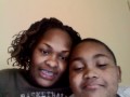 mommy and son chilling