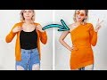 18 MANIÈRES SYMPA DE DONNER UNE SECONDE VIE À TES VÊTEMENTS