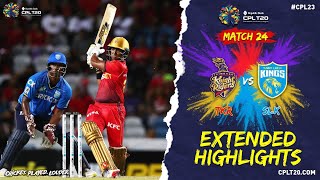 Extended Highlights | Trinbago Knight Riders vs Saint Lucia Kings | CPL 2023