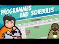 Guide to programmes and scheduler #prisonarchitect #guide #game