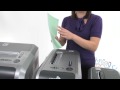 fellowes confetti shredder