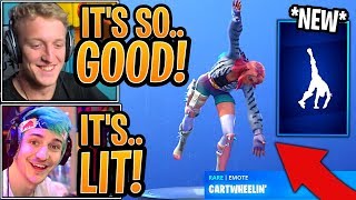 Streamers React to the *NEW* Cartwheelin' Emote! - Fortnite Best and Funny Moments