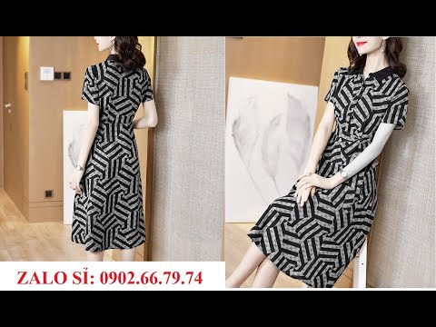 ĐẦM XOÈ GUCCI CỔ SƠ MI Linh Xưởng sỉ đô thành