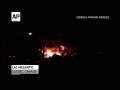 Raw: Train Carrying Crude Oil Derails in Quebec