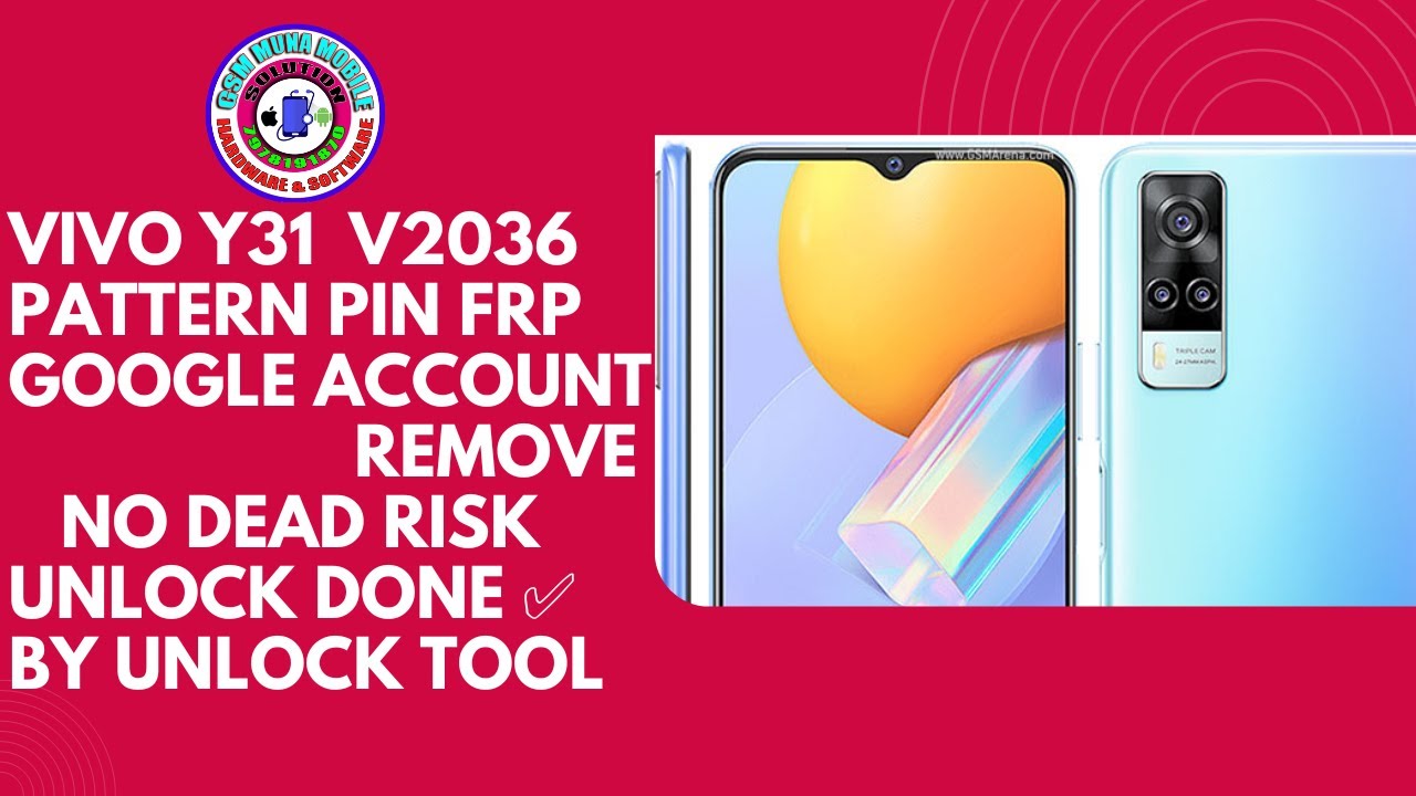 #Vivo Y31 V2036 Password Unlock Frp Bypass Google #Vivo Y31 V2036 Password Unlock Frp Bypass Google