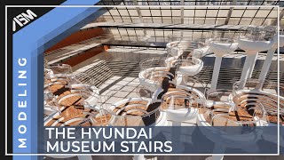 Hyundai Museum Stair in Archicad
