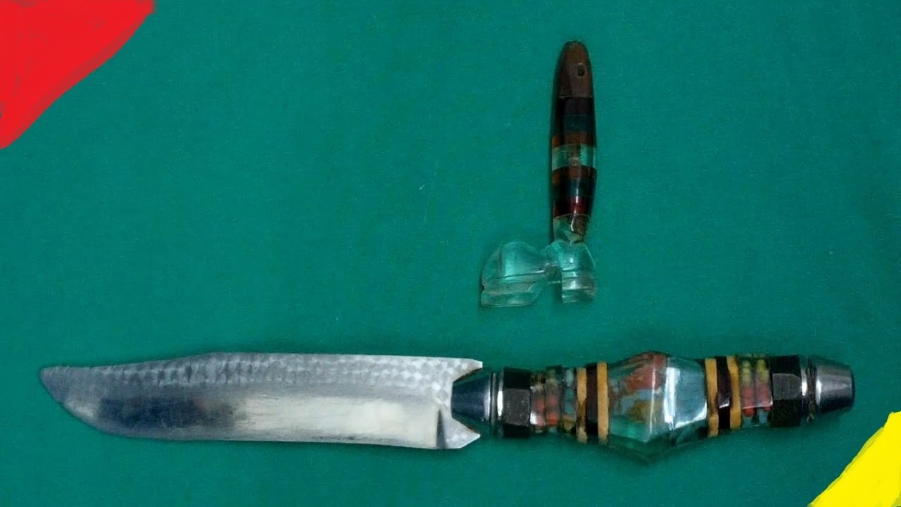 Рукоять на нож из оргстекла своими руками 18