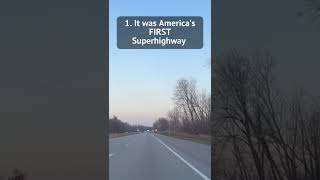 FUN FACTS! Penna Turnpike & PA interstate things! The first SUPERHIGHWAY & filming location!