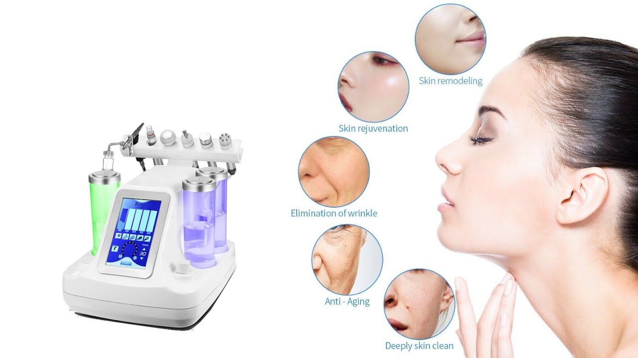 Ultrasonic facial machine jellen