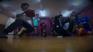 The first freestyle football showcase with 9 genius kids! 【Ibukiフリースタイルフットボールレッスン】【神戸】