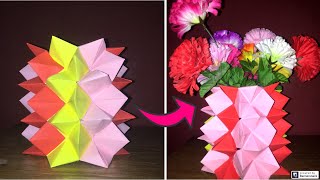 DIY Crafts: How To Make A DIY Paper Flower Pot | Home Decor | You Can DIY | Decoration Ideas