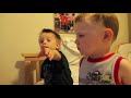 Kids Funny Reaction to Spiderman Kissing