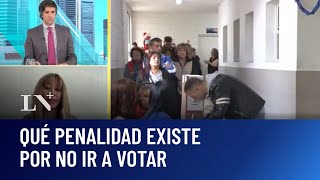 La Penalidad Que Existe Por No Ir A Votar