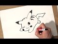 como desenhar um pikachu bebê | como desenhar um pikachu bebê paso a paso