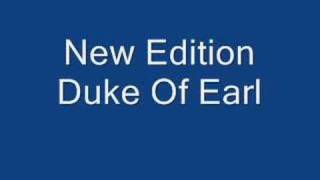 Video Duke of earl New Edition