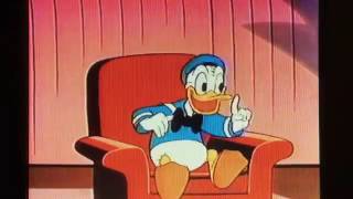 Walt Disney Cartoon Classics Starring Donald Daisy VHS 1987 Sped Up