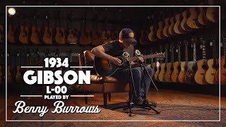 1934 Gibson L-00 Played By Benny Burrows Live At Carter Vintage Guitars Nashville, Tn