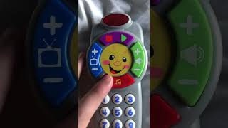 Fisher Price Laugh And Learn Click And Learn Remote On Low Batteries
