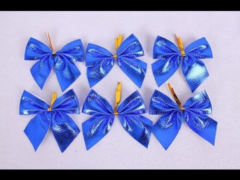 Как сделать украшение из банта