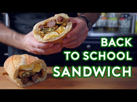 Binging with Babish: Hors D'oeuvres Sandwich from Back to School