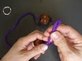 Double balls string puzzle(With English annotations)