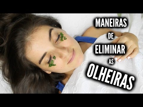 Bolsa de hernial abaixo de um olho