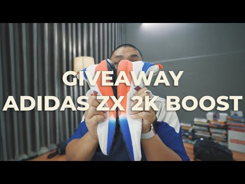 GIVE AWAY adidas ZX 2K BOOST mới ra mắt ở Việt Nam - Chiếc cửa thôi miên Dr.HUB x TKG
