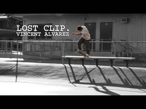 Vincent Alvarez Skateboarding Lost Clip #13 Pretty Sweet 7th Street Bench