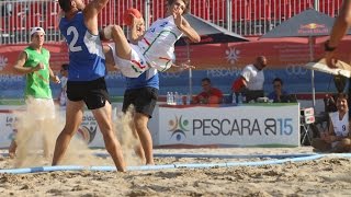 Mediterranean Beach Games: Italia maschile al 5° posto Mediterranean Beach Games: Italia maschile al 5° posto